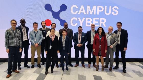 Copyright Alstom Campus Cyber Group Photo