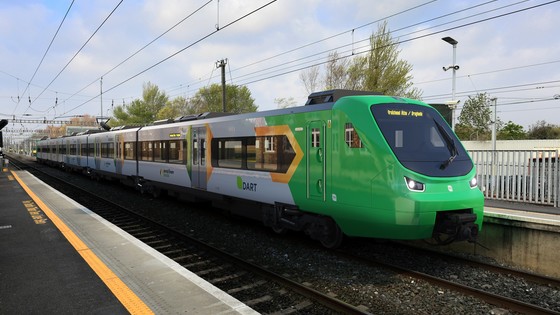 Copyright Irish Rail DART (Irish Rail) exterior view in station design image
