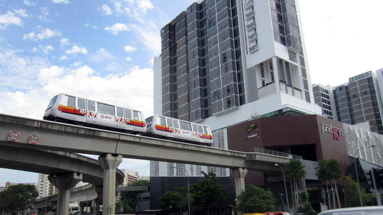 Copyright Alstom Innovia APM system, Bukit Panjang, Singapore