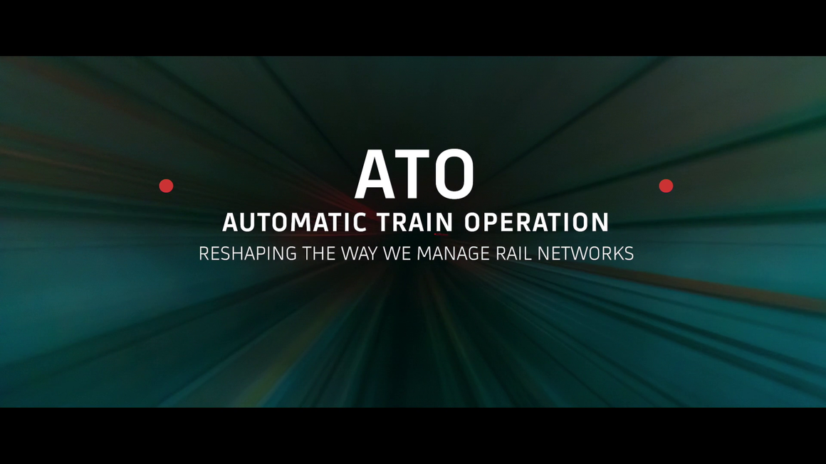 Copyright Alstom Automatic train operation - video thumbnail